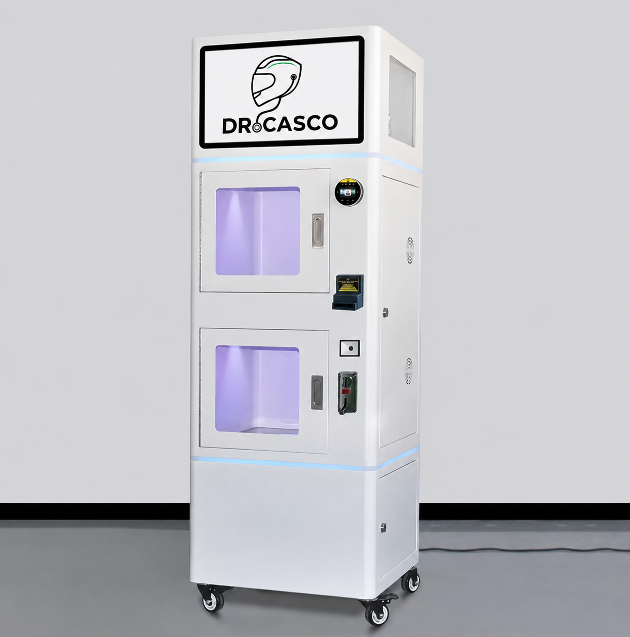 Máquina automatizada DR CASCO para higienización de cascos